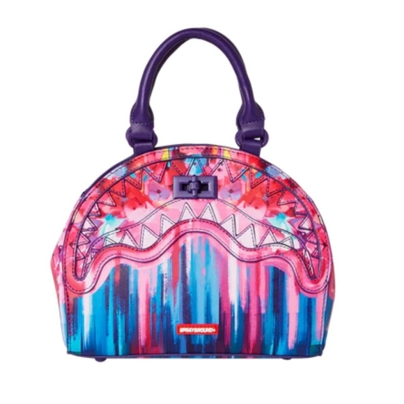 Sprayground Floral Botanica Shark Handbag - Picture 2 of 15